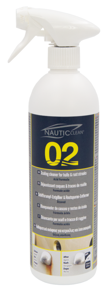 Nauticlean N°2 DÉJAUNISSANT COQUES ET COULURES DE ROUILLE 1L