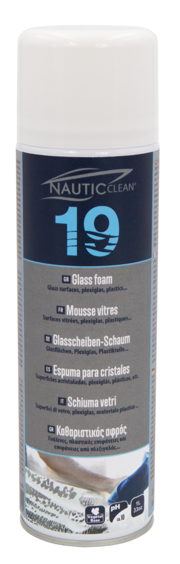 Nauticlean N°19 Mousse vitres aérosol 500ml